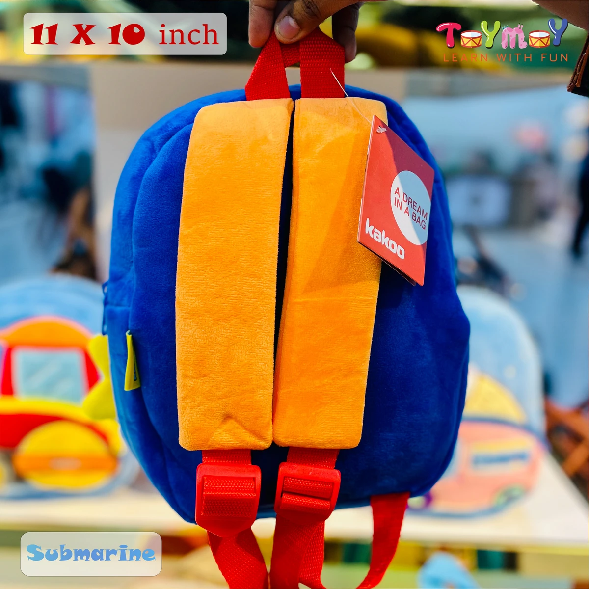 Submarine Backpack - The Perfect Essential for Little Ones Imported Premium Quality