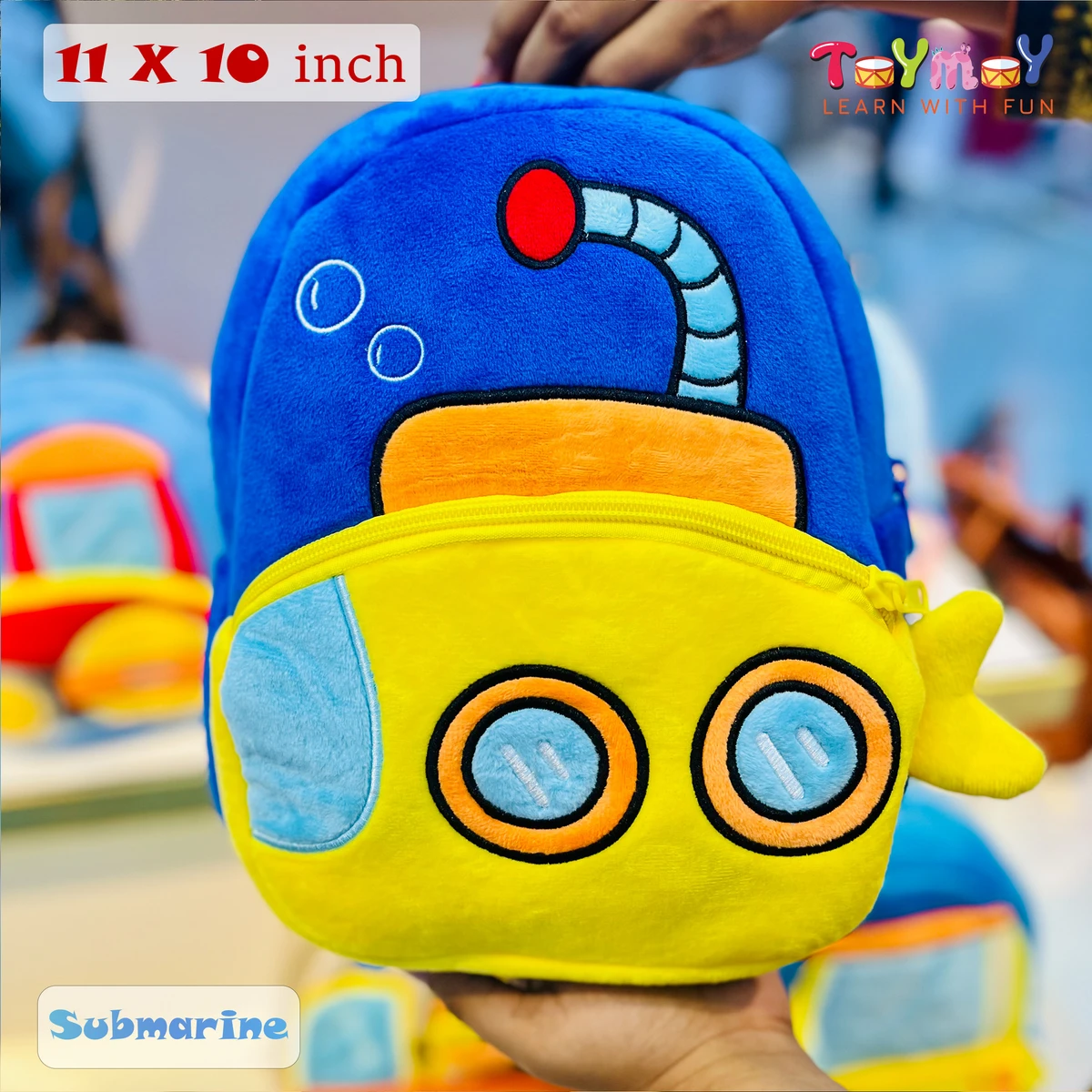 Submarine Backpack - The Perfect Essential for Little Ones Imported Premium Quality