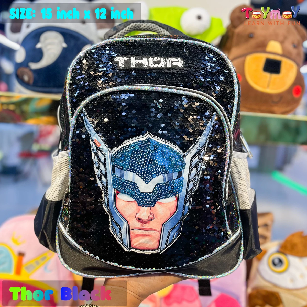 Thor- Multi Chamber Sequence Trendy Fashionable Waterproof  School Bags