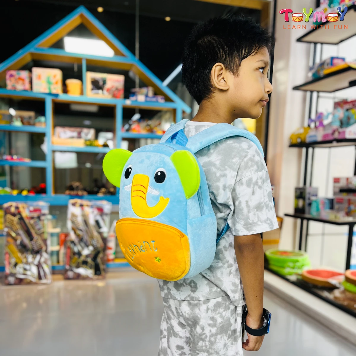 Elephant Mini Backpack - The Perfect Essential for Little Ones Imported Premium Quality - Image 3