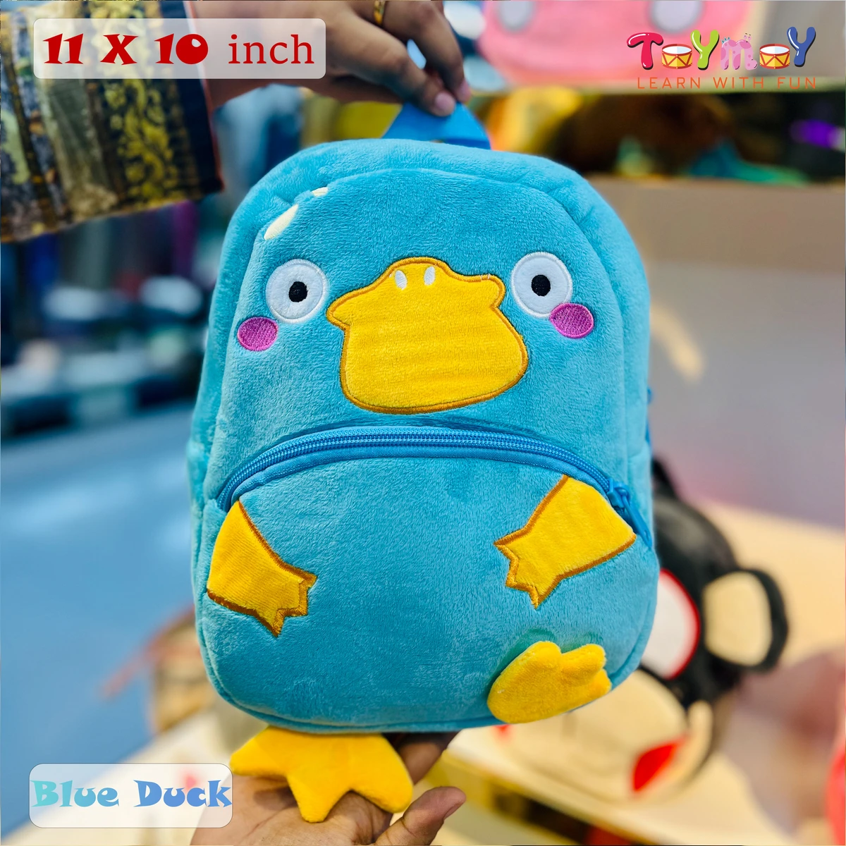 Blue Duck Mini Backpack - The Perfect Essential for Little Ones Imported Premium Quality