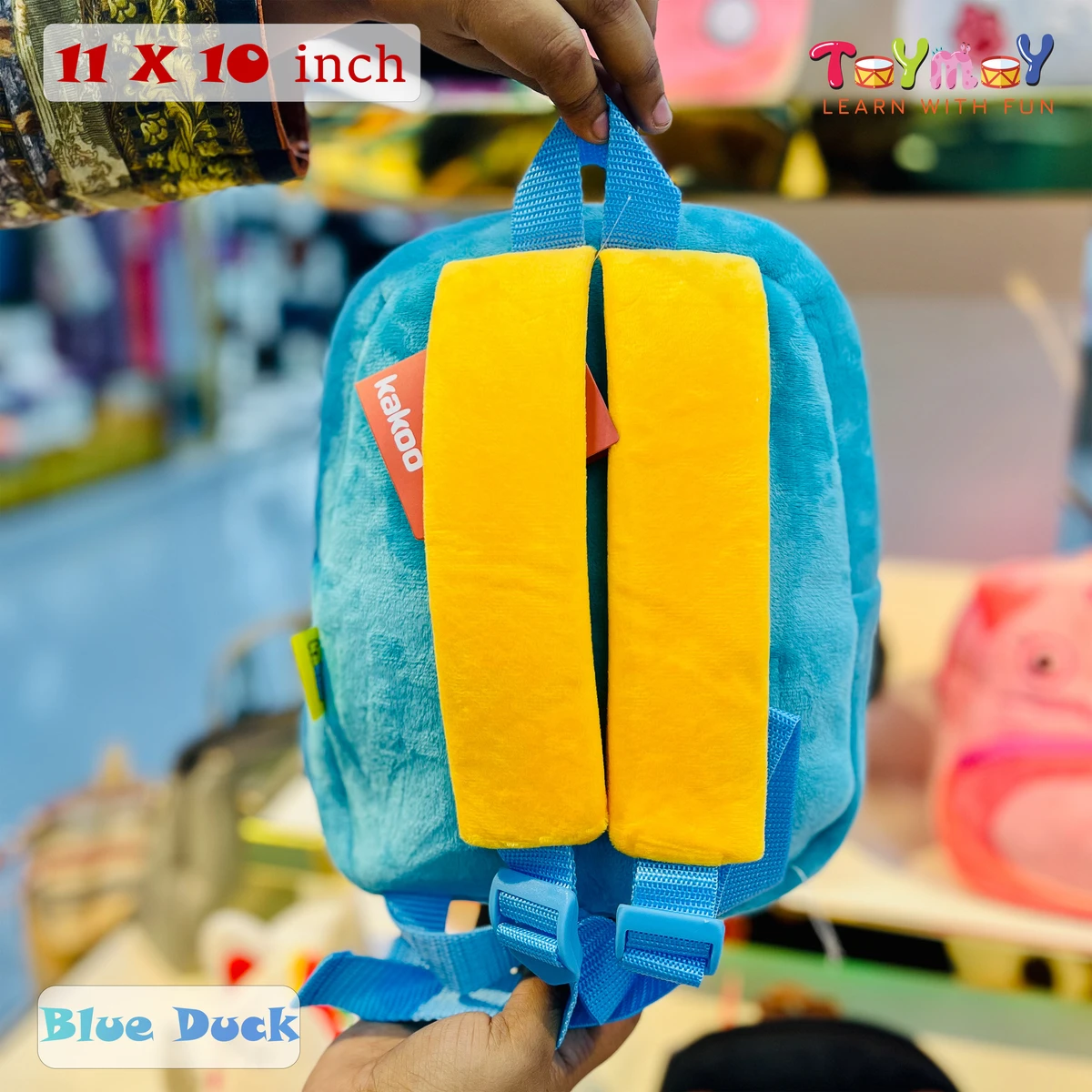 Blue Duck Mini Backpack - The Perfect Essential for Little Ones Imported Premium Quality