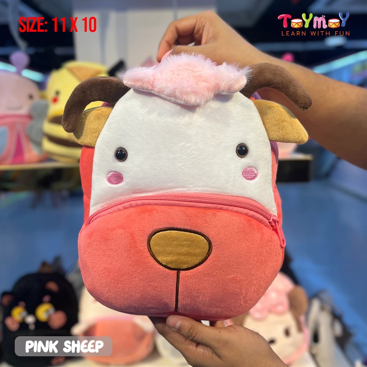 Pink Sheep Mini Backpack - The Perfect Essential for Little Ones Imported Premium Quality