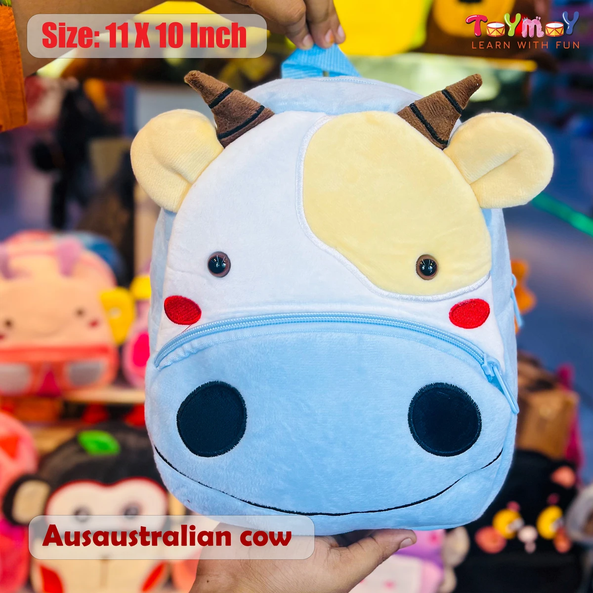 Australian Cow Mini Backpack - The Perfect Essential for Little Ones Imported Premium Quality