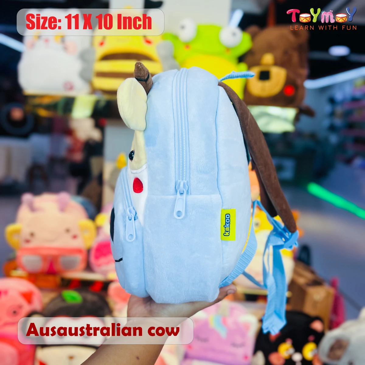 Australian Cow Mini Backpack - The Perfect Essential for Little Ones Imported Premium Quality - Image 3