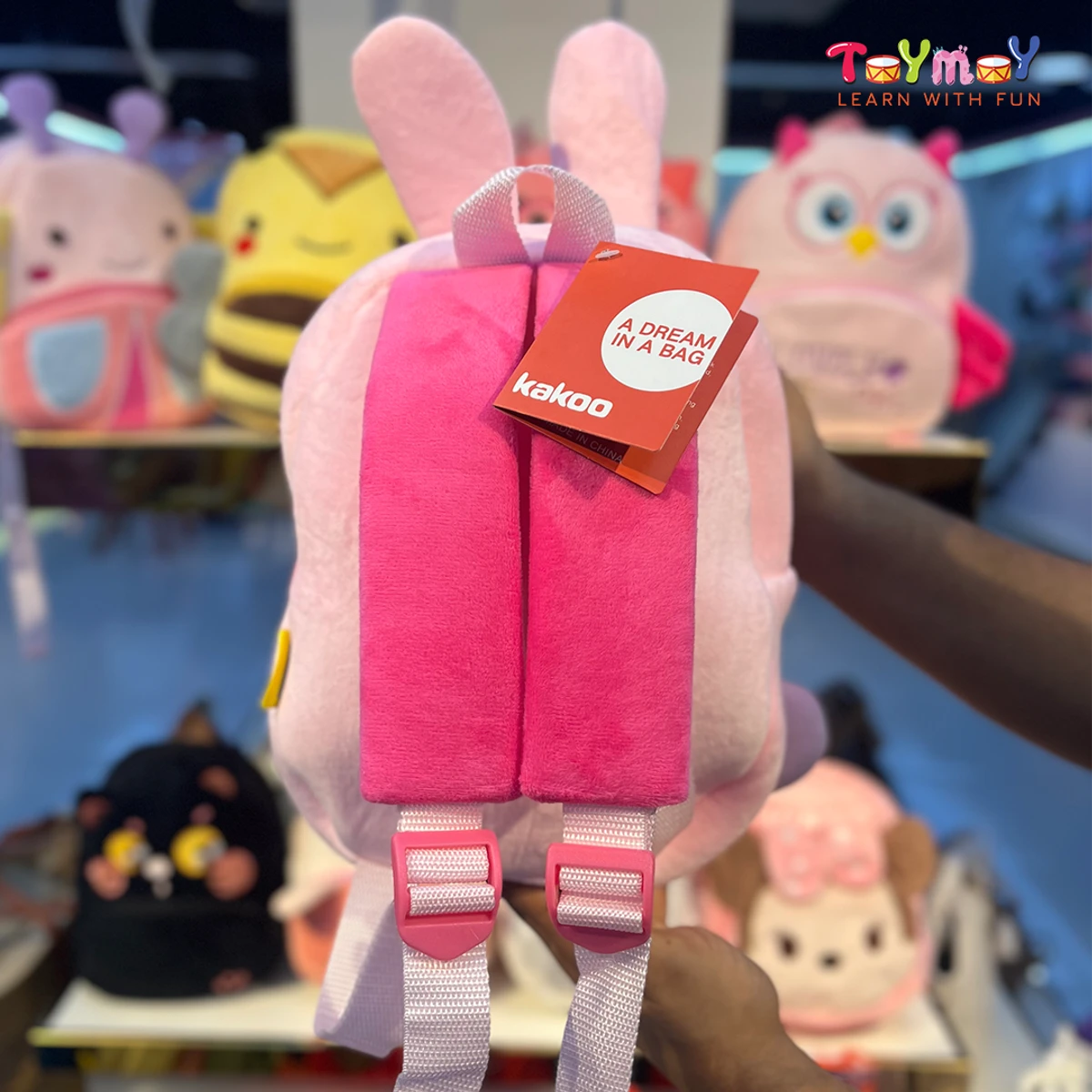 Cute Bunny Mini Backpack - The Perfect Essential for Little Ones Imported Premium Quality - Image 3