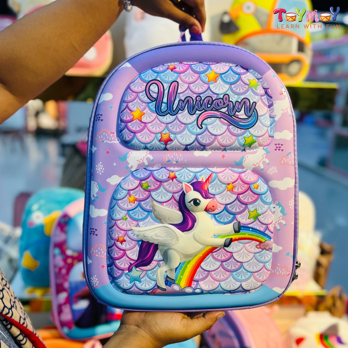 Purple Unicorn-Imported high quality bags for kids