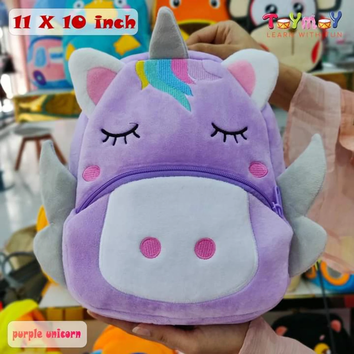 Purple Unicorn Mini Backpack - The Perfect Essential for Little Ones Imported Premium Quality