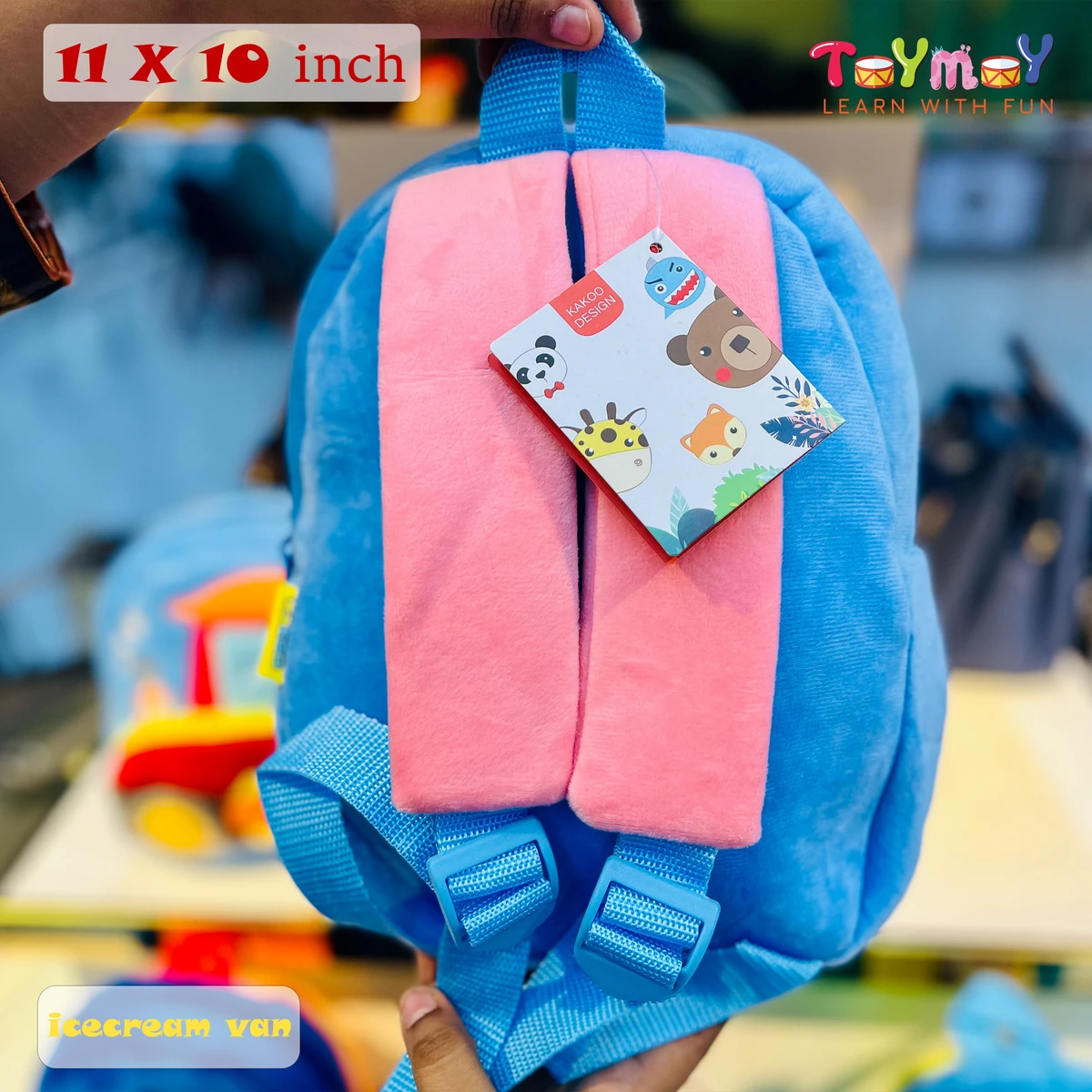 Ice Cream Van Mini Backpack - The Perfect Essential for Little Ones Imported Premium Quality