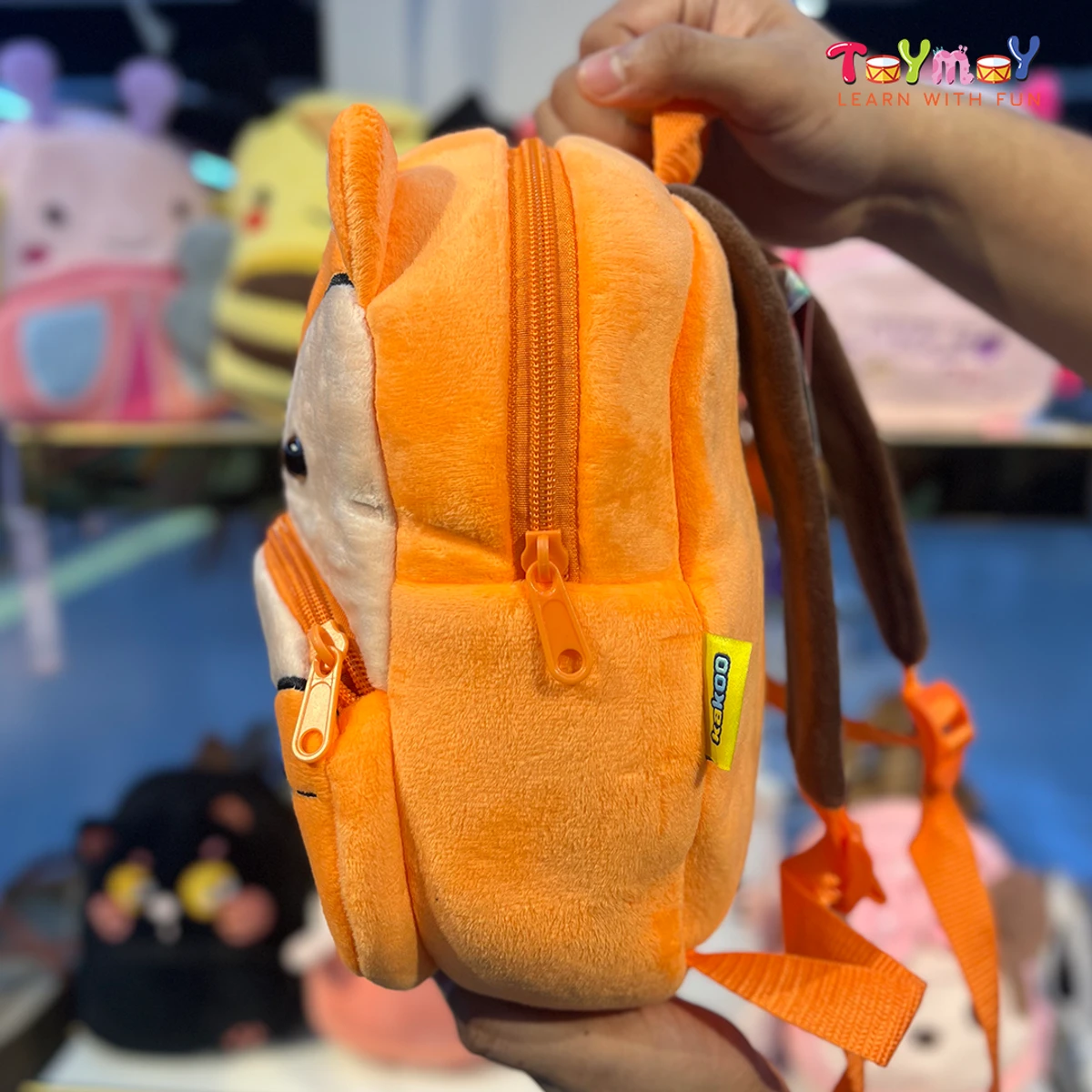 Terracotta Fox Mini Backpack - The Perfect Essential for Little Ones Imported Premium Quality