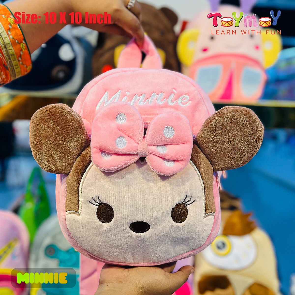 Minnie Mini Backpack - The Perfect Essential for Little Ones Imported Premium Quality