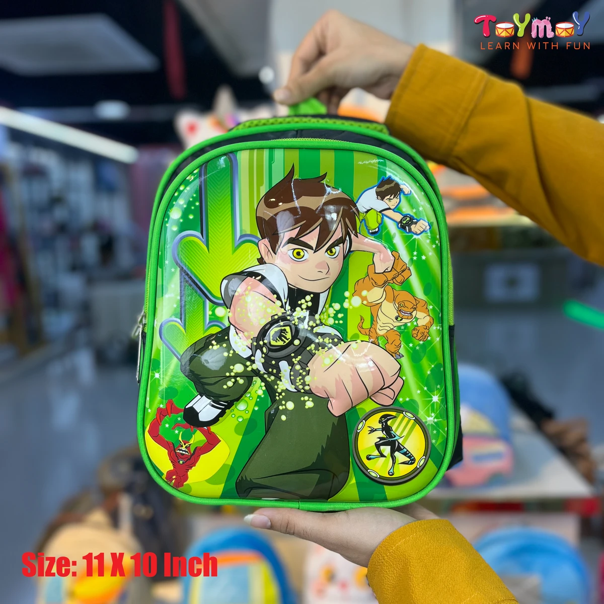 Ben 10 Double Chamber Backpack