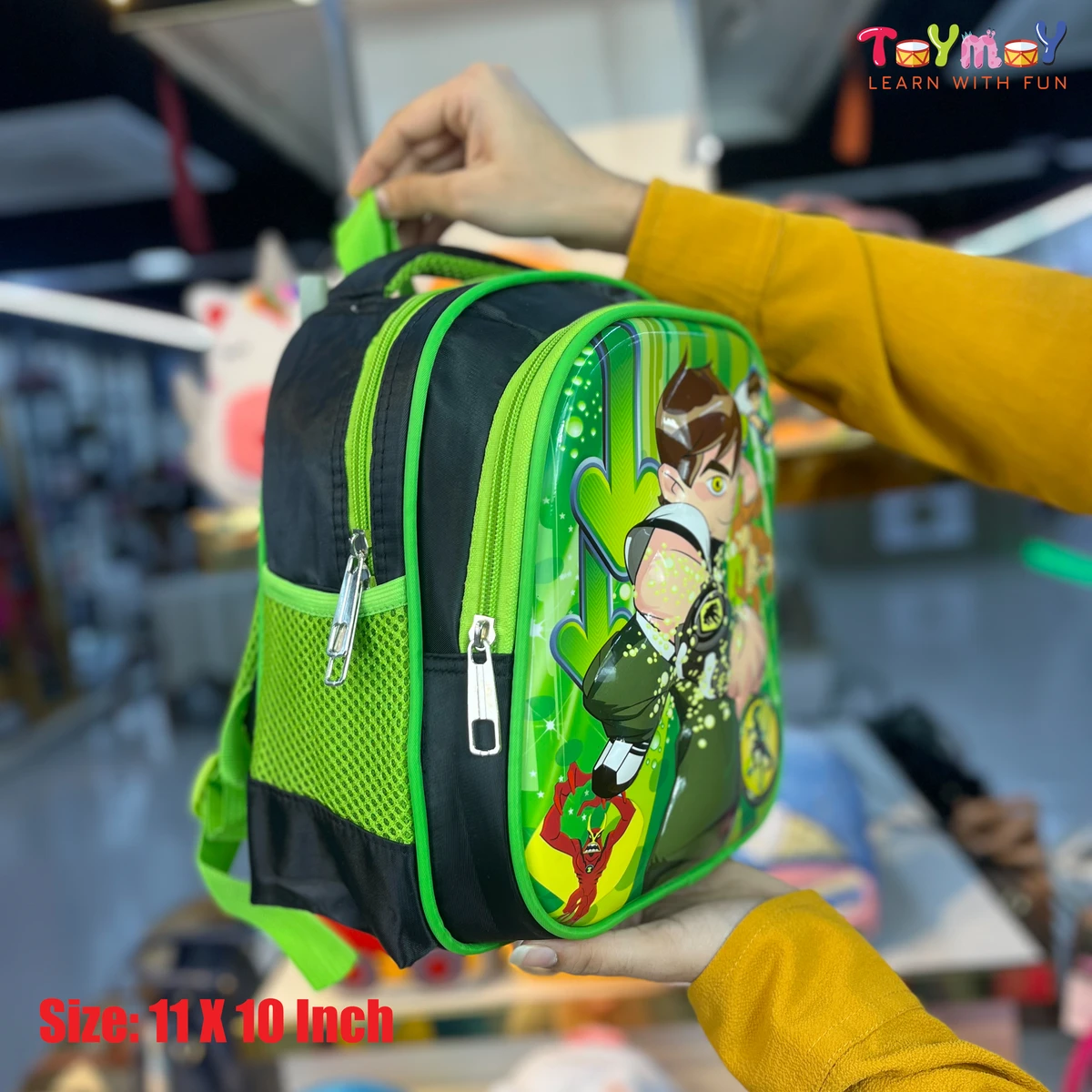 Ben 10 Double Chamber Backpack