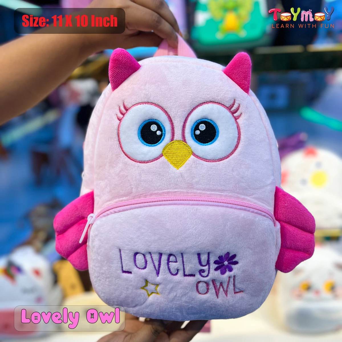 Lovely Owl Mini Backpack - The Perfect Essential for Little Ones Imported Premium Quality