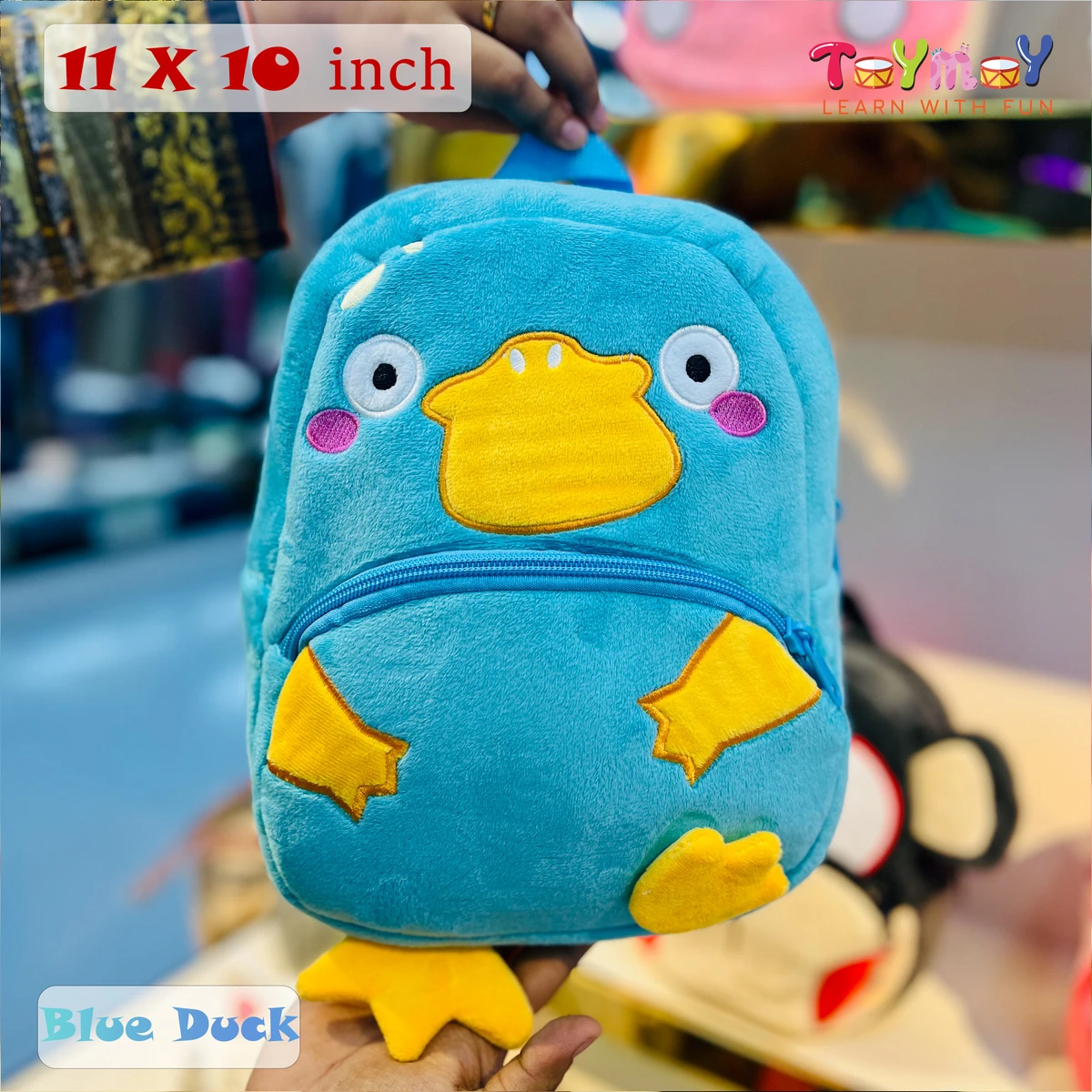 Blue Duck Mini Backpack - The Perfect Essential for Little Ones Imported Premium Quality