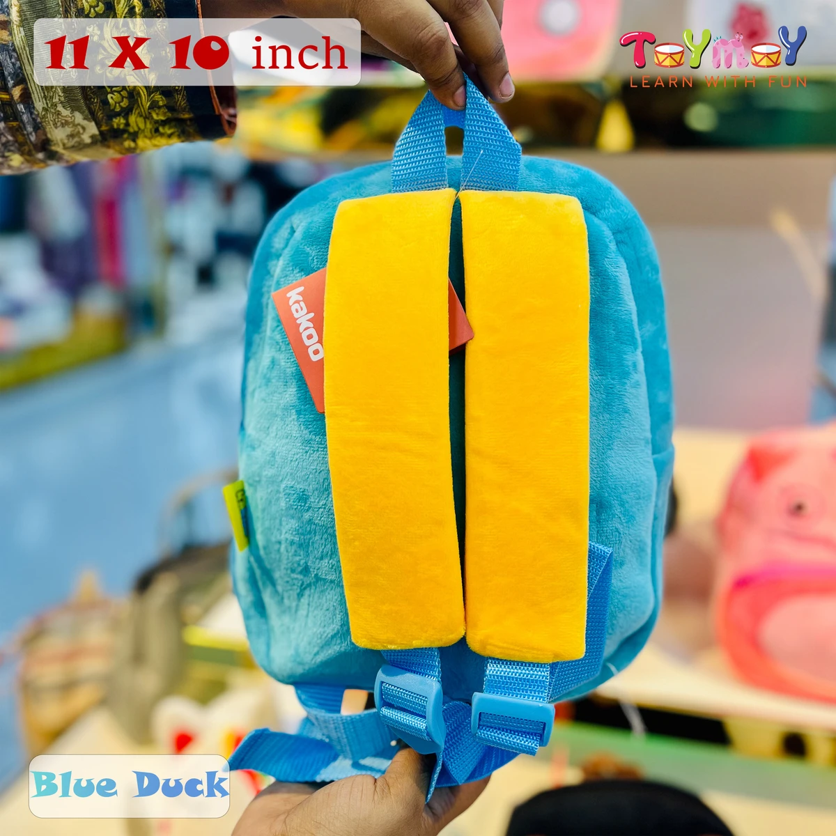 Blue Duck Mini Backpack - The Perfect Essential for Little Ones Imported Premium Quality