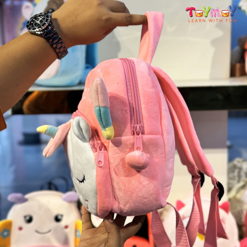 Pink Unicorn Mini Backpack - The Perfect Essential for Little Ones Imported Premium Quality