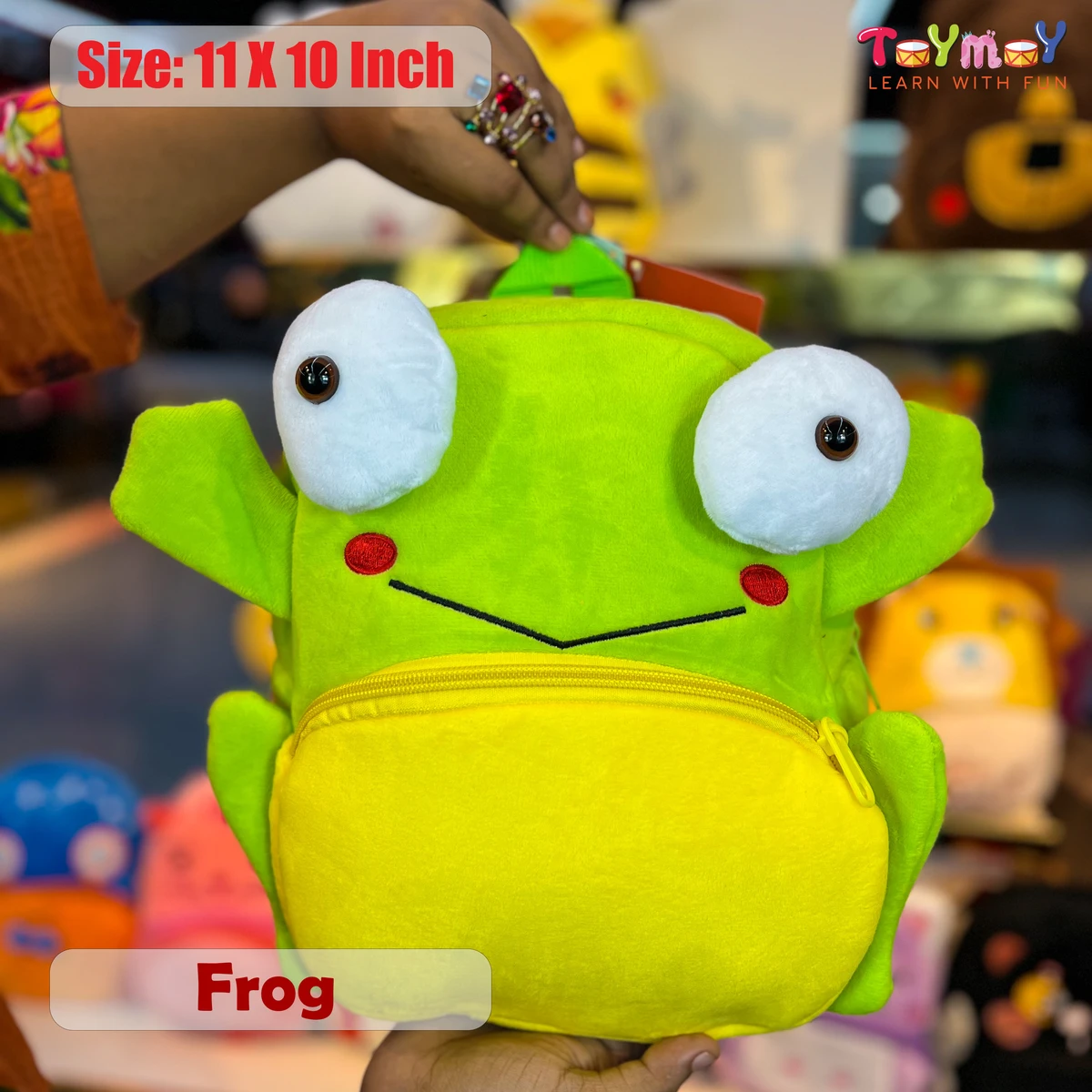 Frog Mini Backpack - The Perfect Essential for Little Ones Imported Premium Quality