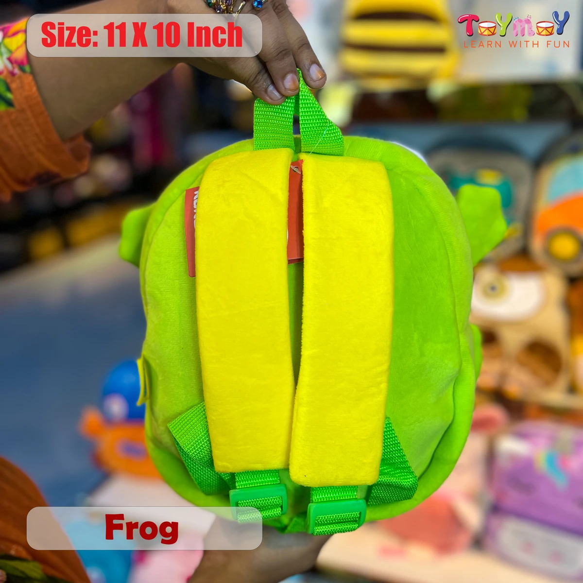 Frog Mini Backpack - The Perfect Essential for Little Ones Imported Premium Quality