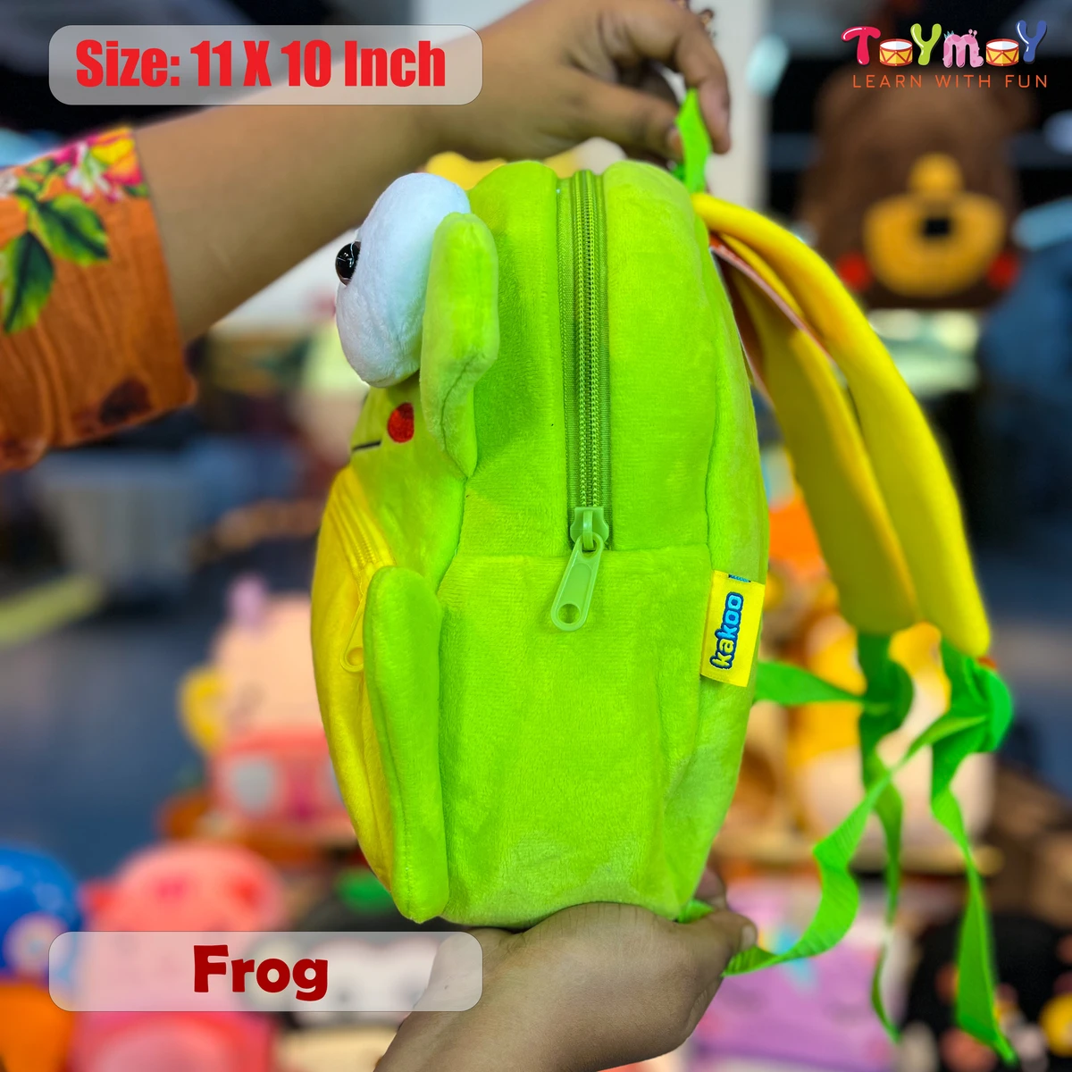 Frog Mini Backpack - The Perfect Essential for Little Ones Imported Premium Quality - Image 3