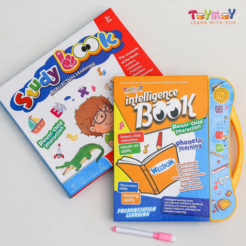 Toymoy Bengali, English, Arabic & More Viral Smart Intelligence Book for smart kids